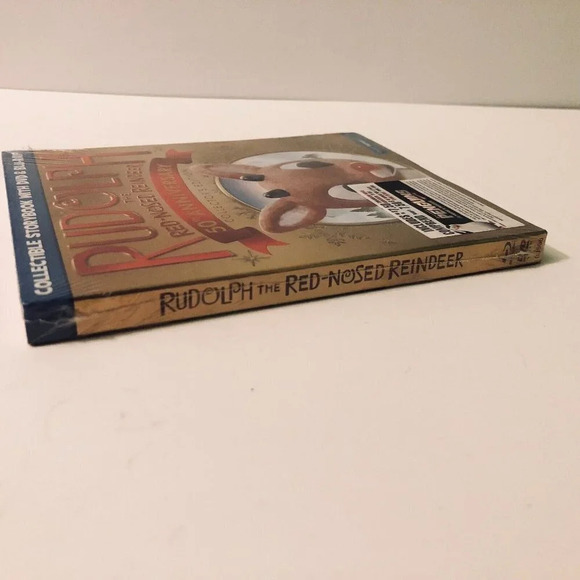 Rudolph The Red Nosed  Reindeer 50th Anniversary DVD Blu Ray Sealed - Picture 9 of 13